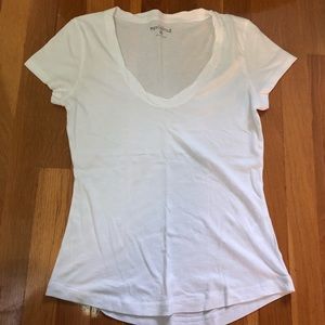 2 for $10 J. Crew White V-Neck